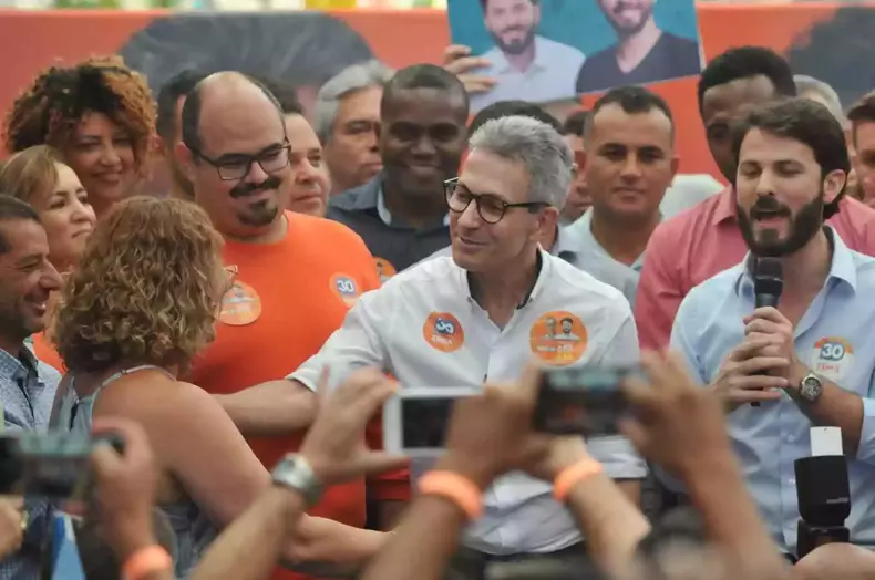 Zema teve mais votos que Kalil em Belo Horizonte