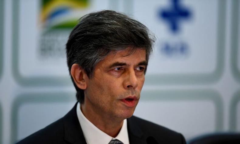 Nelson Teich foi ministro da Saúde do governo federal entre abril e maio de 2020(foto: Evaristo Sá/AFP) Nelson Teich foi ministro da Saúde do governo federal entre abril e maio de 2020(foto: Evaristo Sá/AFP)