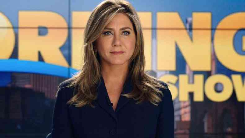 Aniston vai estrelar a segunda temporada da srie The Morning Show, que ser lanada em setembro(foto: Apple TV)