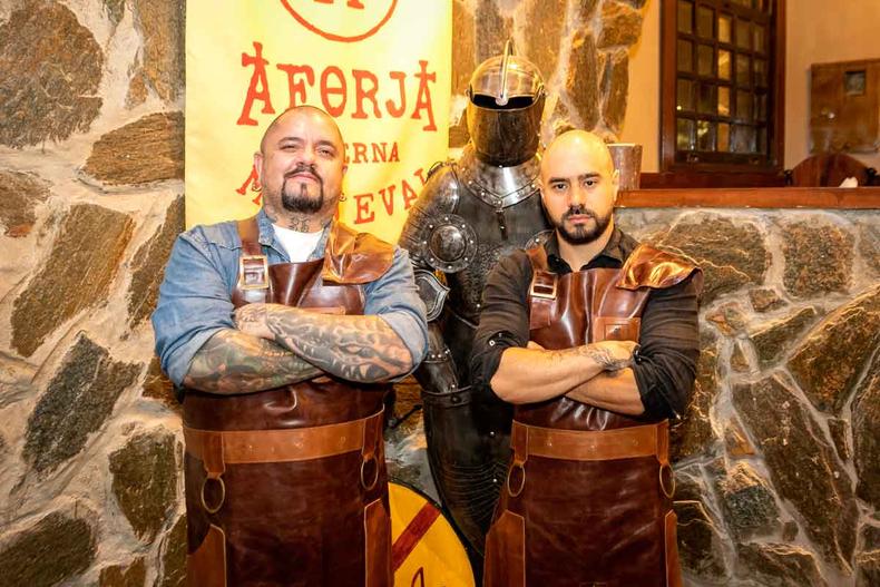 OS Chefs Kiki Ferrari e Igor Escobar