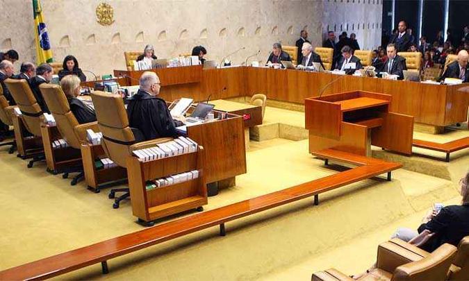 Plenário do Supremo Tribunal Federal(foto: Nelson Jr./SCO/STF 30/04/18) Plenário do Supremo Tribunal Federal(foto: Nelson Jr./SCO/STF 30/04/18)