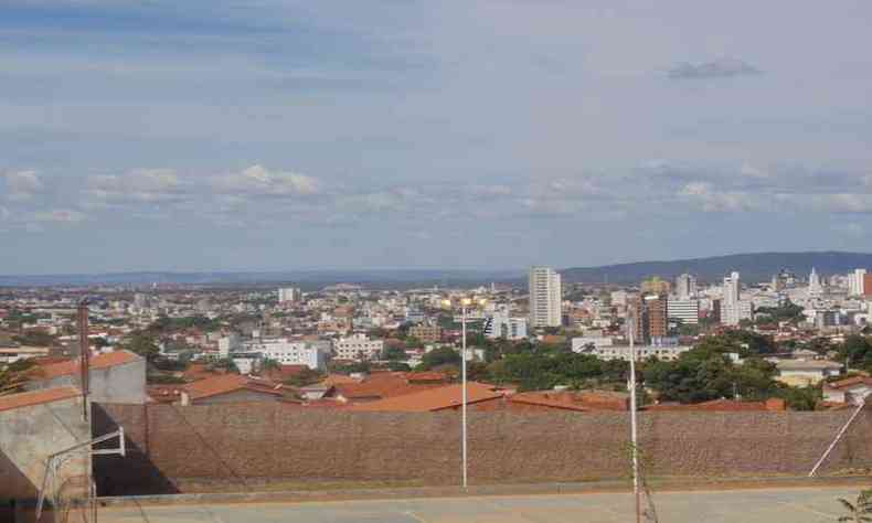 Vista da cidade de Montes Claros(foto: Luiz Ribeiro/EM/D.A Press)