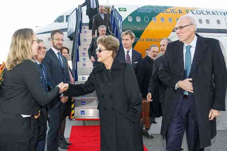 O primeiro compromisso oficial de Dilma ser neste domingo(18), quando ser recebida pelo rei Carlos XVI Gustavo e a rainha Silvia. (foto: Roberto Stuckert Filho/PR)