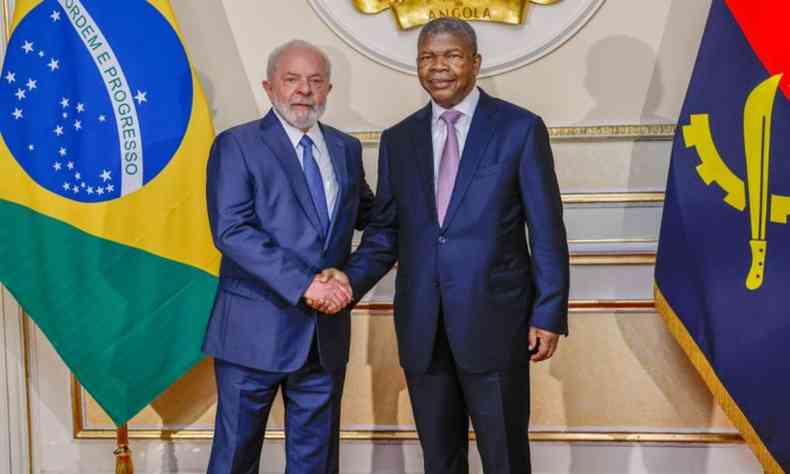 Lula e presidente da Angola, Joo Loureno