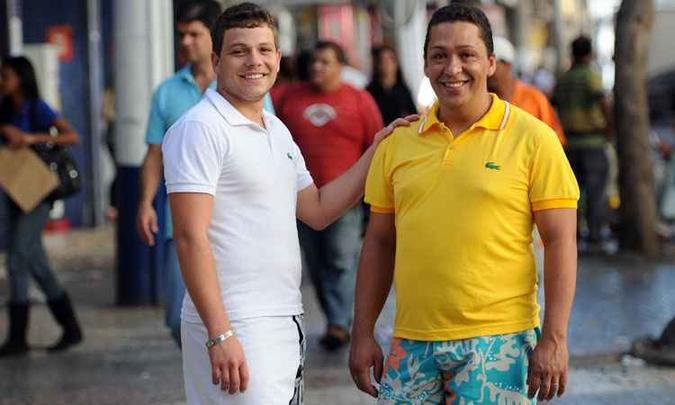 Rodrigo e Wanderson Rebonato: batalha na Justi�a e uni�o formalizada(foto: Gladyston Rodrigues/EM/D.A Press 1/6/12 )