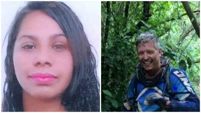  Lauro Xavier Parra, de 62 anos, e Izamara Pereira Messias, de 22 anos,