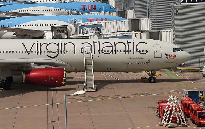 companhia area britnica Virgin Atlantic 