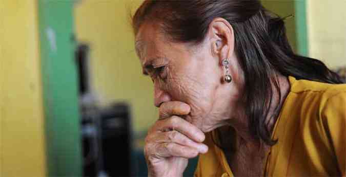 Maria Aparecida da Silva - 65 anos, dona de casa(foto: Leandro Couri/EM DA Press)