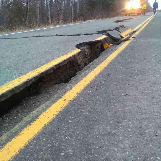 Terremoto no sul do Alasca atingiu 7 graus de magnitude causando pnico em Anchorage, principal cidade do estado norte-americanoCAROLINE HUBER / HANDOUT CAROLINE HUBER / AFP