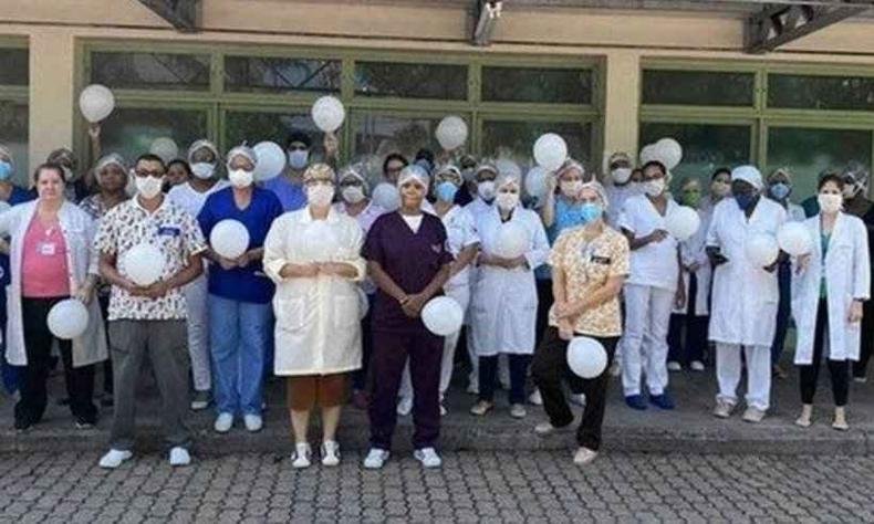 1.872 profissionais da sa�de foram contratados at� o momento(foto: Divulga��o)