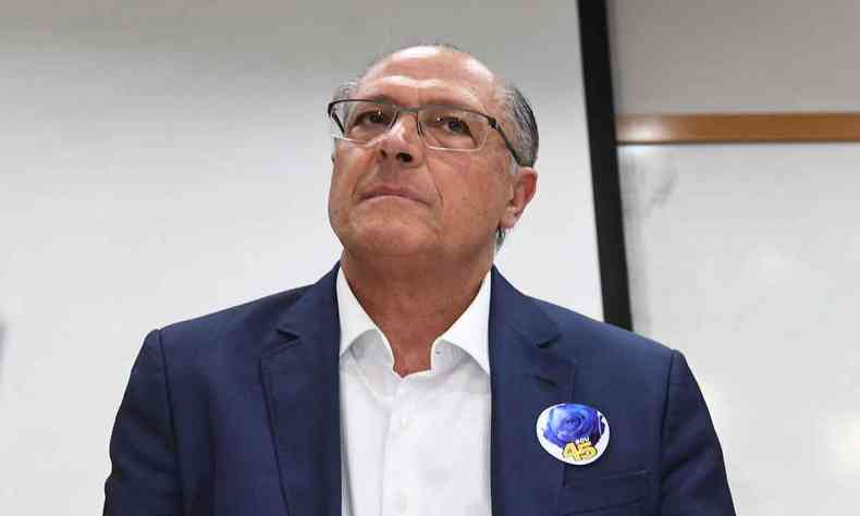 Ex-governador de So Paulo, Geraldo Alckmin, em solenidade de campanha  reeleio, diz que 