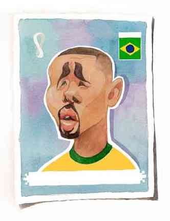 Ilustrao Gabriel Jesus