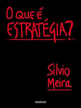 Capa do livro 'O que é estratégia?'