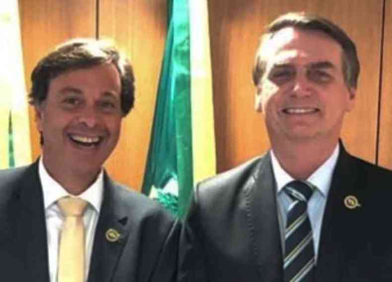Gilson Machado e Jair Bolsonaro(foto: Redes Sociais/Reproduo)