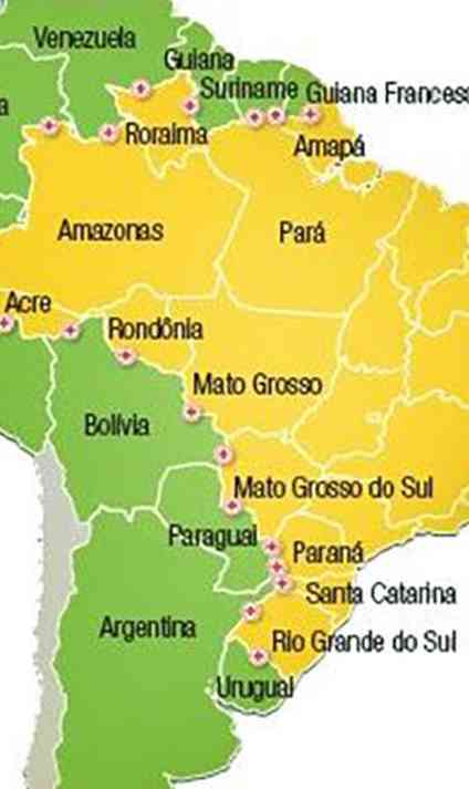 Domínio do Brasil na América do Sul é o maior de um país em seu