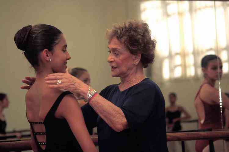 Tatiana Leskova, a dona Tnia, mestra de vrias geraes de bailarino