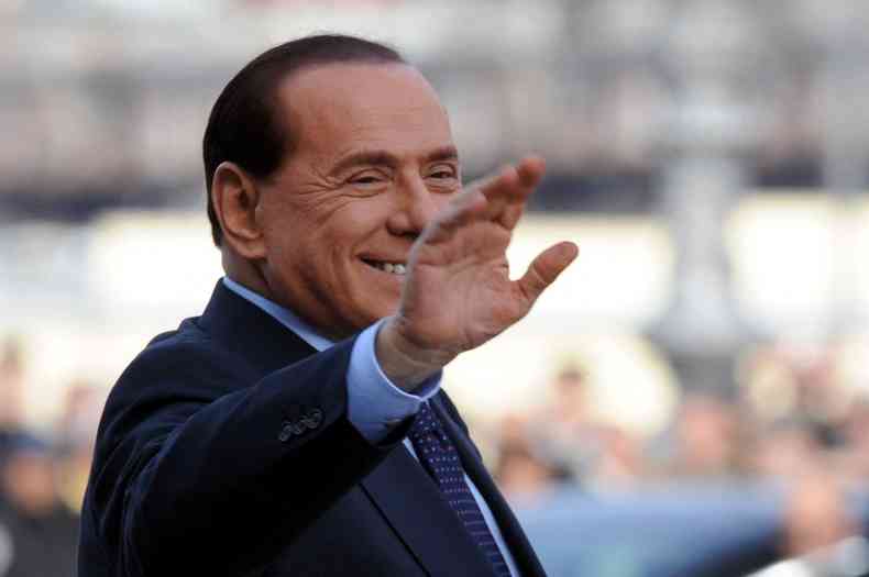 Berlusconi em foto de 2018