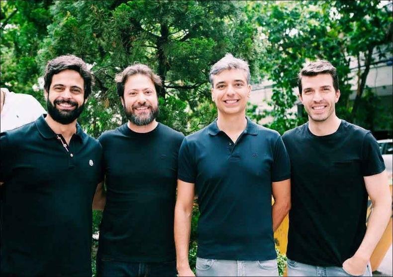 Rodrigo Carneiro, Andr� Campos, Andr� Mussy e Dhiego Lima (foto: Renata Melo/Divulga��o)