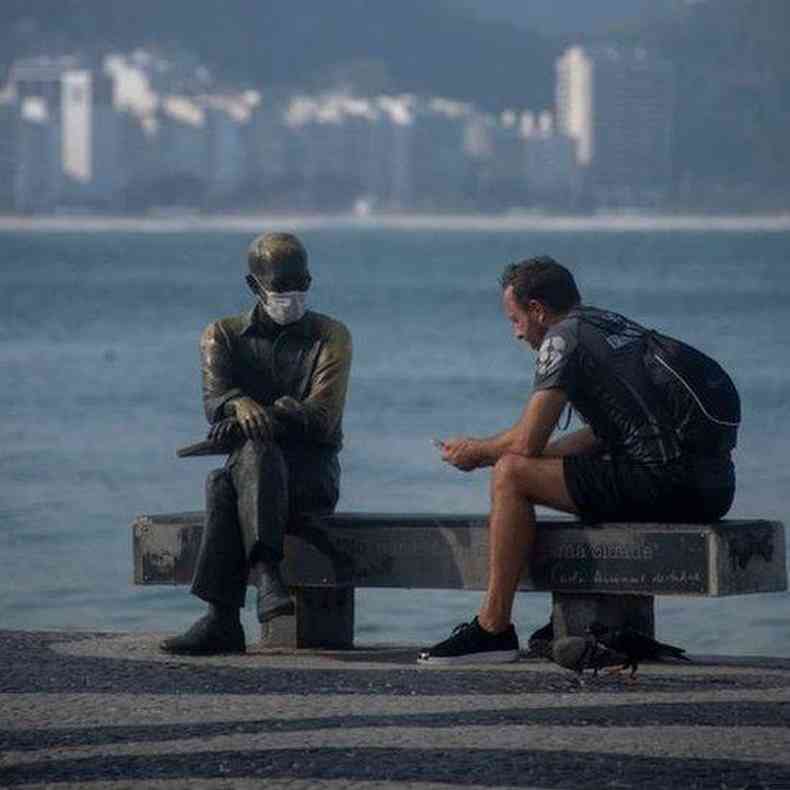 O Rio de Janeiro foi um dos Estados que anunciaram planos de reabertura(foto: AFP)