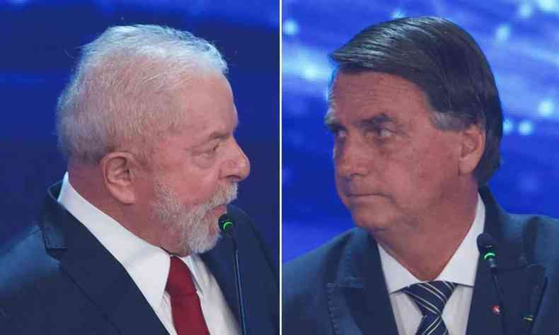 Lula e Bolsonaro