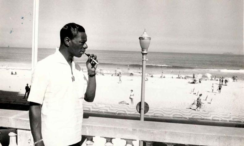 Lenda do Jazz norte-americano, Nat King Cole se hospedou no Copa, em sua visita ao Brasil em 1959