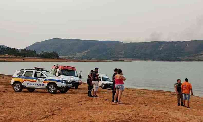 Aps trs dias de buscas, corpo de pescador foi encontrado(foto: Carmo Web TV/divulgao)