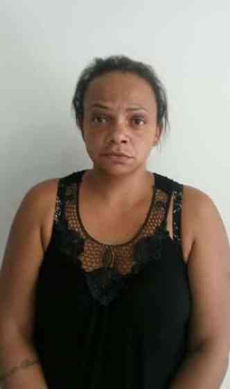 Gislene Ctia foi presa nessa quarta-feira(foto: Polcia Civil/Divulgao)