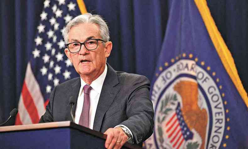 Jerome Powell, chefe do Federal Reserve(Fed)