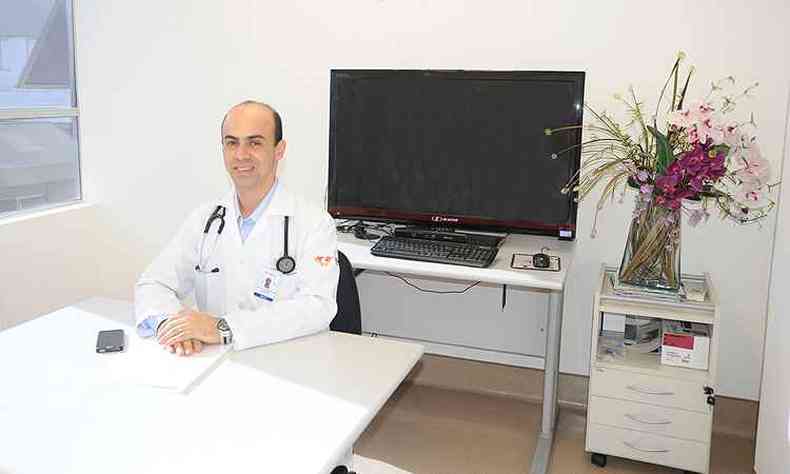 Glauberson Cardoso Vieira, cardiologista no Biocor Instituto(foto: Divulgao)
