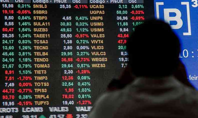 Pequisa com 232 empresas listadas na bolsa de valores teve lucro 15% maior no ano passado(foto: Miguel Schincariol/AFP 29/1/19)