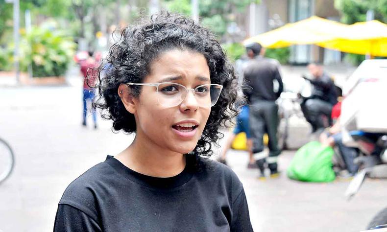 Luiza Gonalves, estudante, que ainda no escolheu senador e deputado estadual
