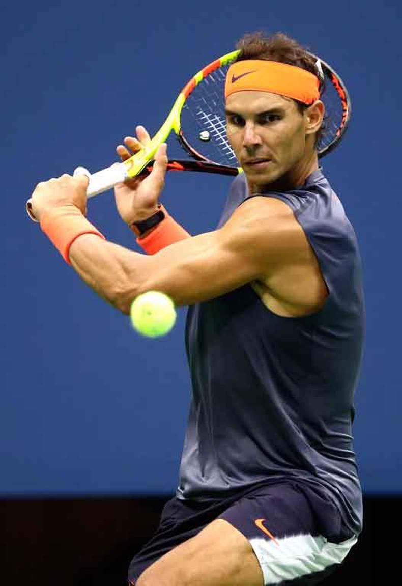 Rafael Nadal disputou sua última partida em 7 de setembro, quando abandonou o US Open(foto: Julian Finney/Getty Images/AFP - 7/9/18) Rafael Nadal disputou sua última partida em 7 de setembro, quando abandonou o US Open(foto: Julian Finney/Getty Images/AFP - 7/9/18)