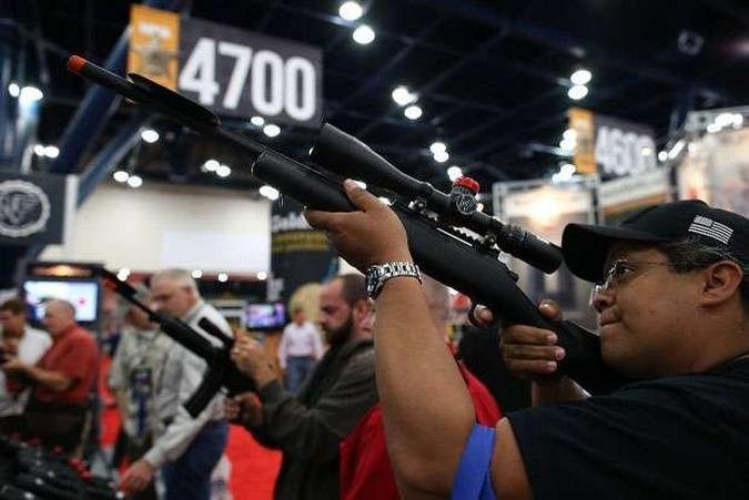 Convenção anual reuniu mais de 70 mil pessoas em Houston, no Texas(foto: JUSTIN SULLIVAN / GETTY IMAGES NORTH AMERICA / AFP) Convenção anual reuniu mais de 70 mil pessoas em Houston, no Texas(foto: JUSTIN SULLIVAN / GETTY IMAGES NORTH AMERICA / AFP)