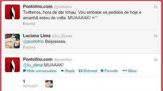 Perfil do Ponto Frio no Twitter conquistou f�s com a simpatia do Pinguim (foto: Twitter/Reprodu��o Internet)