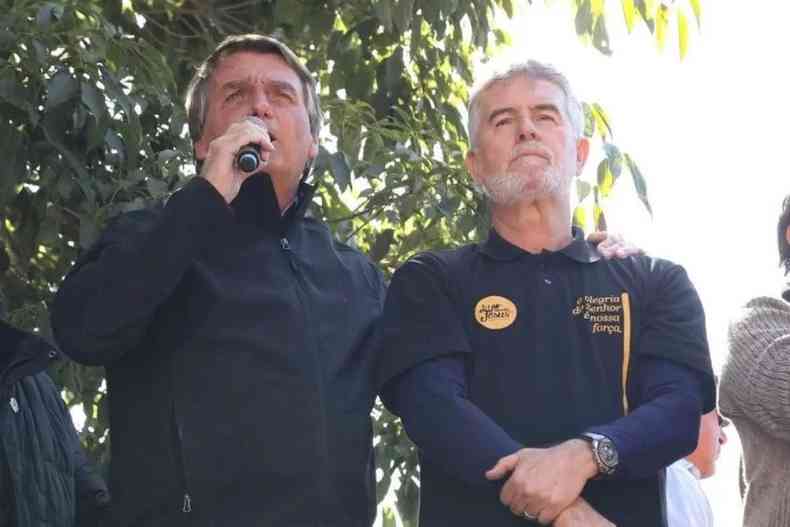 Bolsonaro esteve presente na Marcha para Jesus realizada em Curitiba