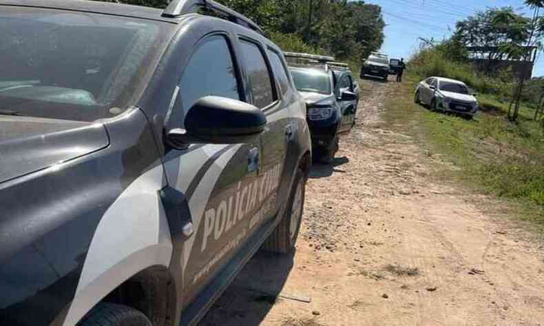 polcia civil prende grupo suspeito de assaltar fazendas em Minas