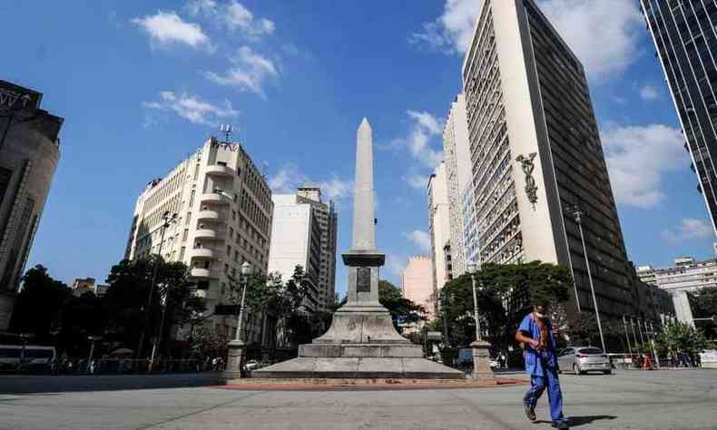 Belo Horizonte no retomar reabertura do comrcio na prxima semana(foto: Leandro Couri/EM/D.A Press)