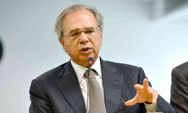 Ministro Paulo Guedes assinou ontem o contrato de cesso onerosa(foto: Tomaz Silva/Agncia Brasil %u2013 18/4/08)