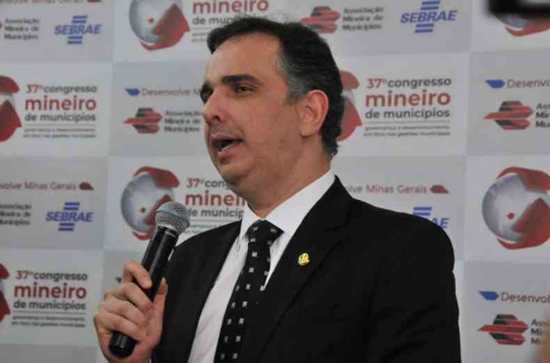 Pacheco em evento no Expominas