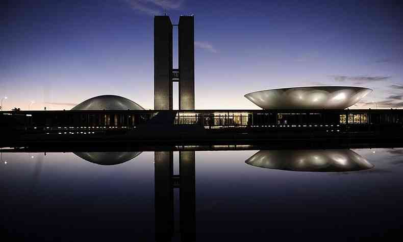 Fachada do Congresso Nacional, em Braslia(foto: Wikimedia Commons)