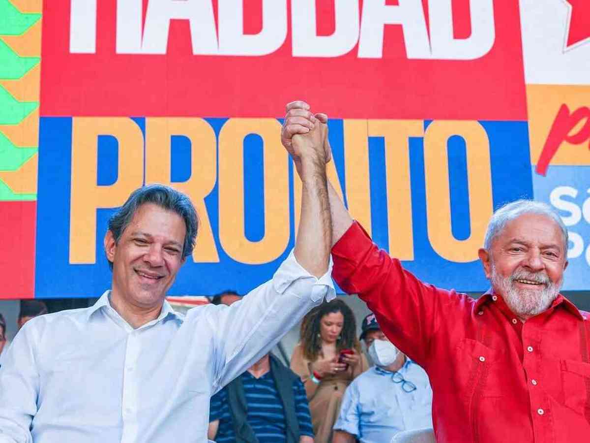 Apoiado por Lula, Haddad dispara em pesquisa - Blog da Cidadania