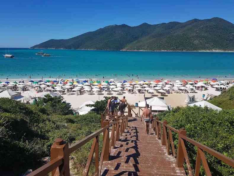 Pontal do Atalaia, em Arraial do Cabo