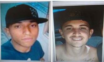 Danilo Aguiar de Paiva (Esq.) e Eder Leal Costa (Dir.) eram considerados foragidos da Justiça(foto: Polícia Civil/Divulgação) Danilo Aguiar de Paiva (Esq.) e Eder Leal Costa (Dir.) eram considerados foragidos da Justiça(foto: Polícia Civil/Divulgação)