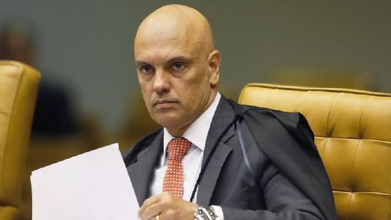 Ministro do STF Alexandre de Moraes incluiu presidente Bolsonaro como investigado no inqurito das Fake News(foto: ROSINEI COUTINHO/SCO/STF)