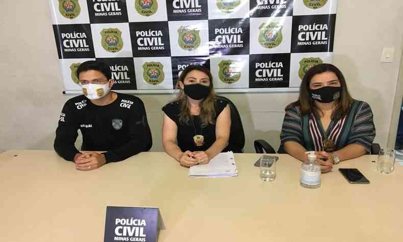 A concluso das investigaes acerca do crime, ocorrido em 28 de abril, foi anunciada pela Polcia Civil nesta sexta-feira (14/5)(foto: PCMG/Divulgao)