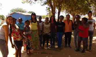 Integrantes da comunidade quilombola de Pontinha, em Paraopeba, uma das beneficiadas em Minas (foto: Crdito Credito DGM Brasil/Divulgacao)