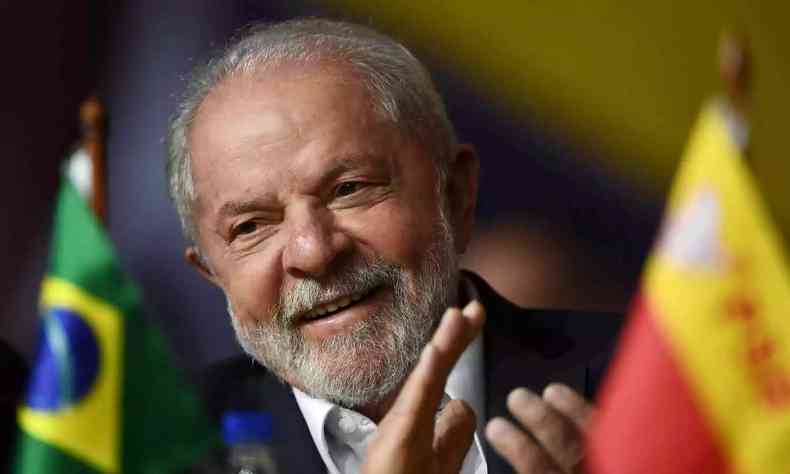 Na foto, Lula (PT) em evento 