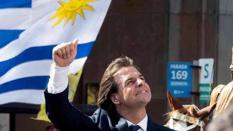 Lacalle Pou anunciou volta s aulas em junho(foto: Getty Images)