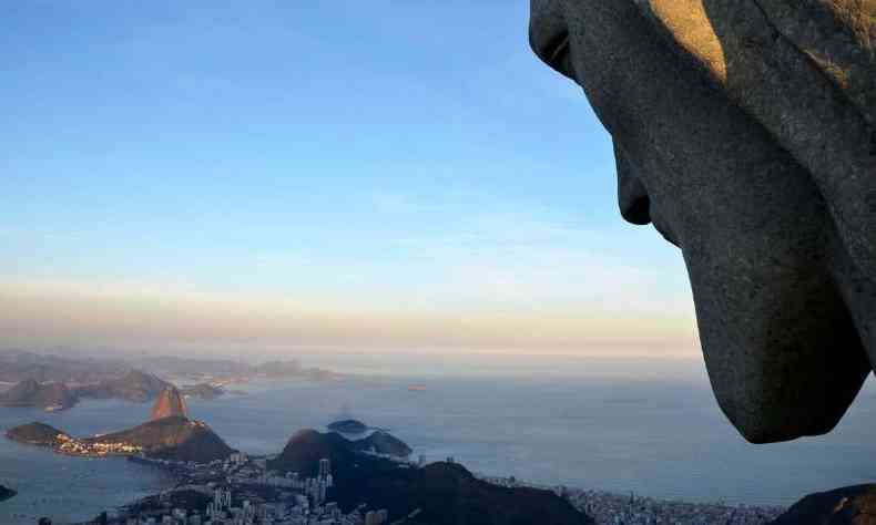 Vista do Morro do Corcovado, no Rio de Janeiro(foto: Riotur/Reproduo)