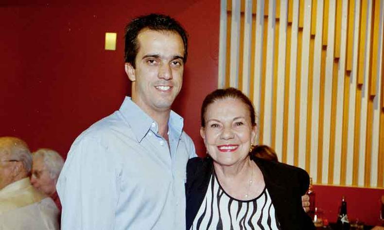 Rodrigo e a mãe Ângela Ferraz.(foto: Euler Junior/EM/D.A Press.) Rodrigo e a mãe Ângela Ferraz.(foto: Euler Junior/EM/D.A Press.)